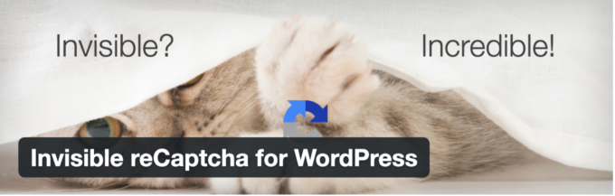 Invisible recaptcha for wordpress